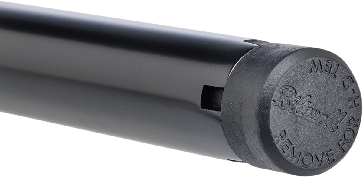 BILTWELL 1" Handlebar w/ TBW Plugs - Tracker High - Black 6009-2017 — image 3