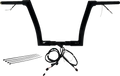 FAT BAGGERS INC. EZ Install Wired 1-1/2" Flat Top Handlebar Kit - 12" - Black 601312-B — image 1