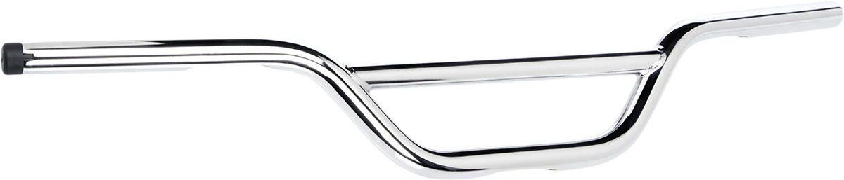 BILTWELL 1" Handlebar w/ TBW Plugs - Moto - Chrome 6016-1057 — image 2