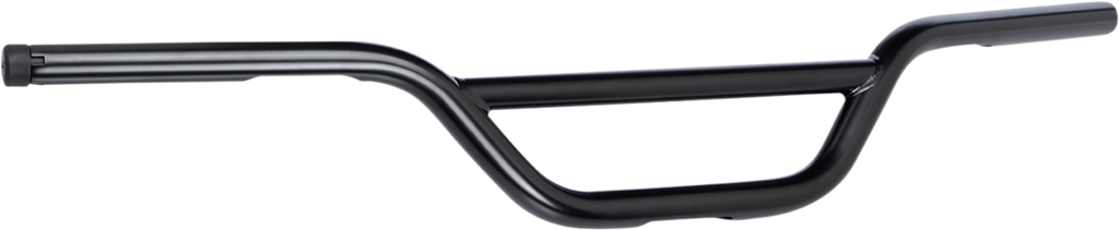 BILTWELL 1" Handlebar w/ TBW Plugs - Moto - Black 6016-2017 — image 2