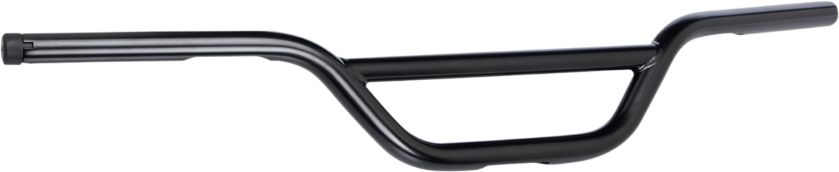 BILTWELL 1" Handlebar w/ TBW Plugs - Moto - Black 6016-2017 — image 2