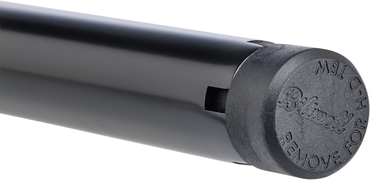 BILTWELL 1" Handlebar w/ TBW Plugs - Moto - Black 6016-2017 — image 3
