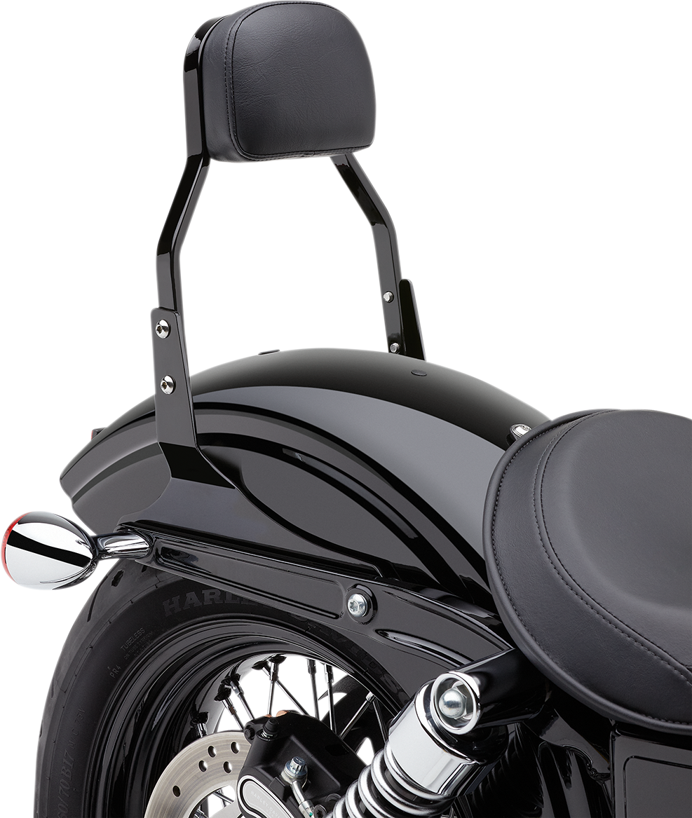 COBRA Mini Sissy Bar - Black - Dyna 602-1102B — image 3