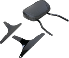 COBRA Round Sissy Bar - Standard - Black - Softail 602-1301B — image 1