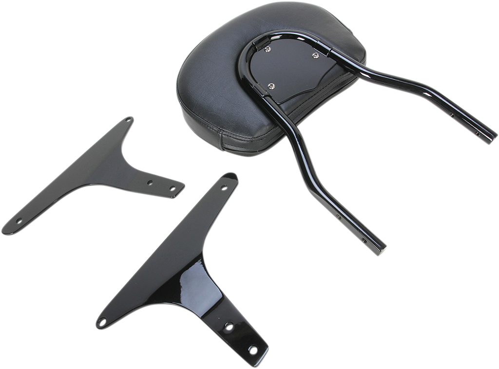 COBRA Round Sissy Bar - Standard - Black - Softail 602-1301B — image 3
