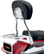 COBRA Round Sissy Bar - Standard - Black - Softail 602-1301B — image 6