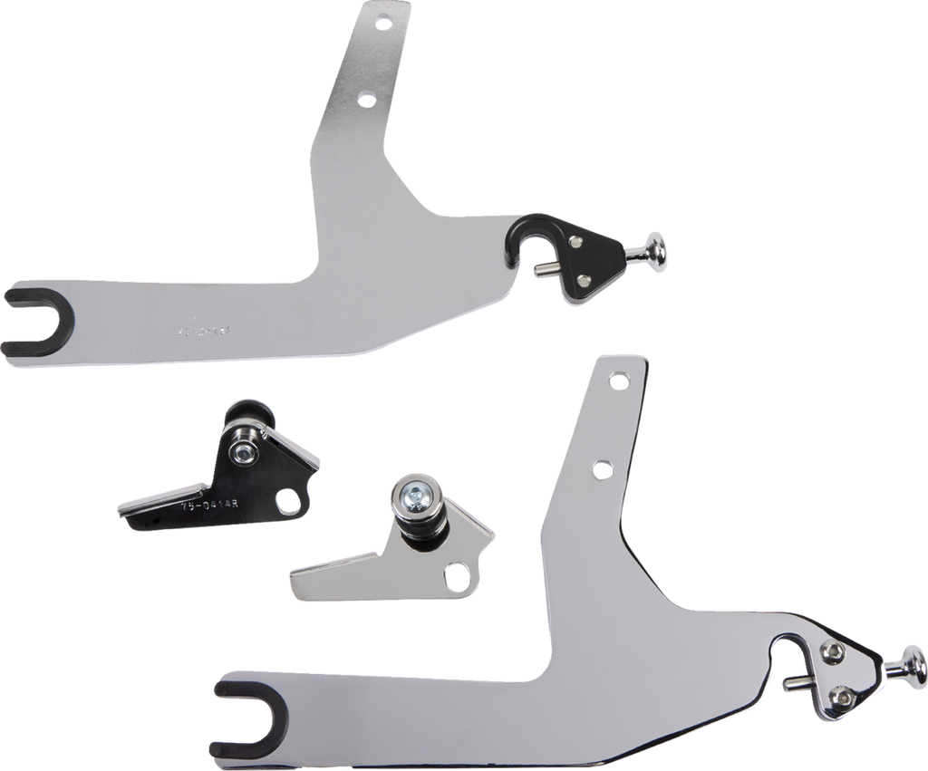 COBRA Backrest Kit - 14" - Chrome - Softail 602-2001 — image 2