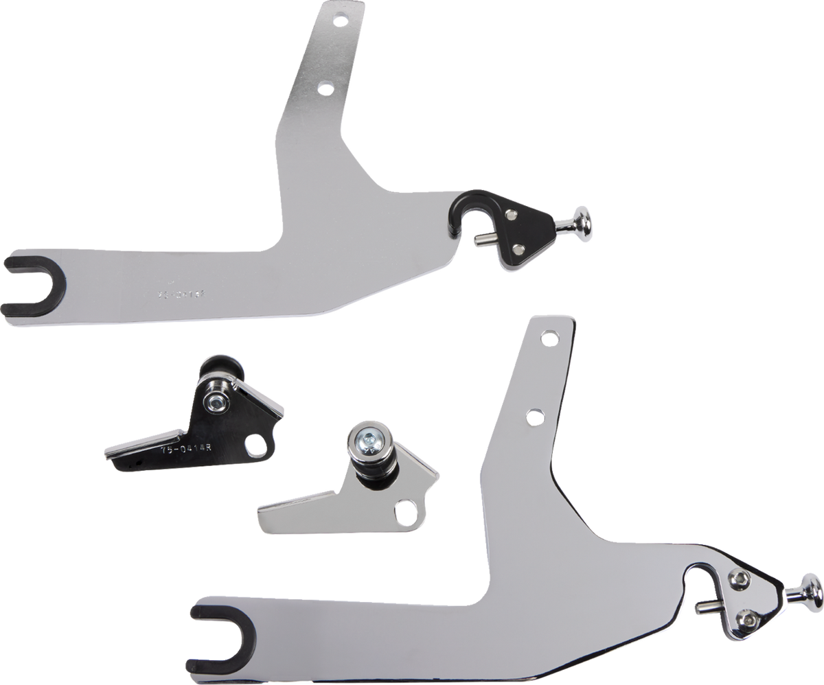 COBRA Backrest Kit - 14" - Chrome - Softail 602-2001 — image 2