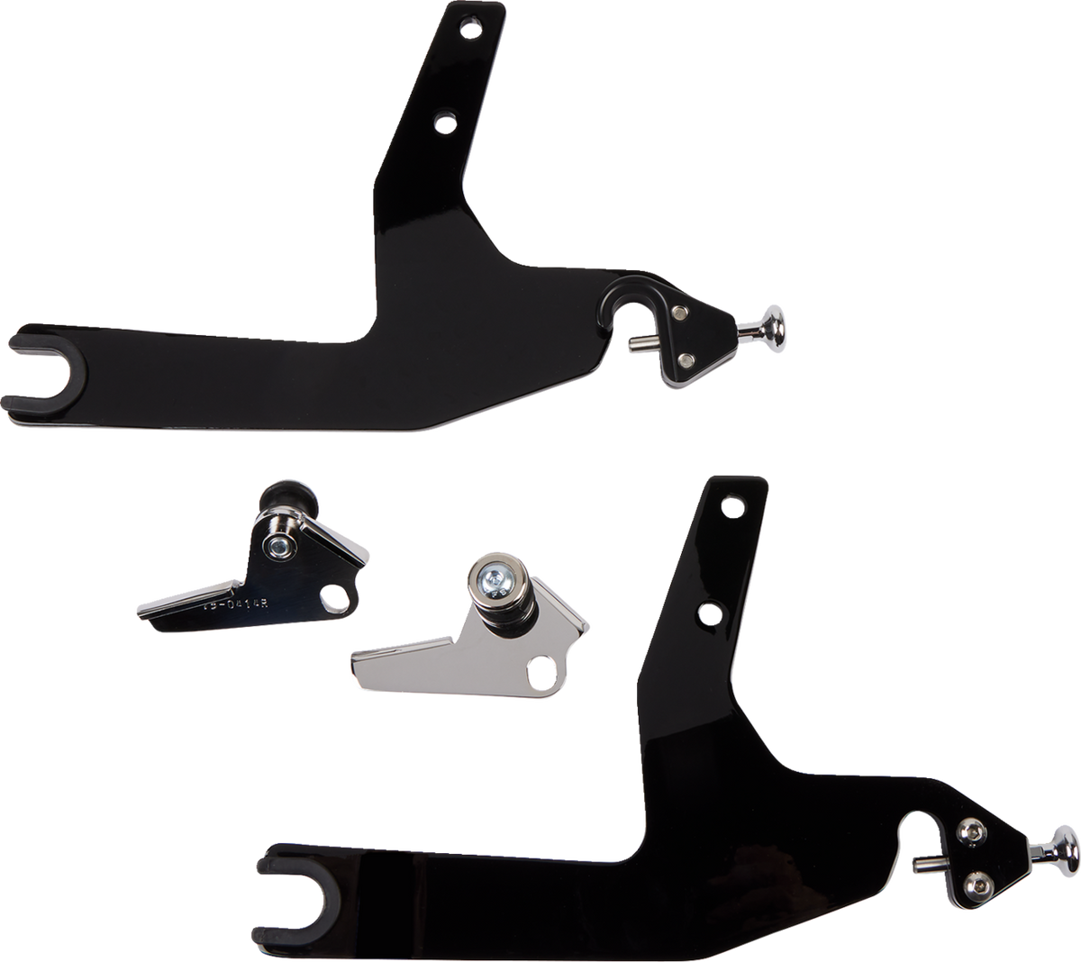 COBRA Backrest Kit - 14" - Black - Softail 602-2001B — image 2