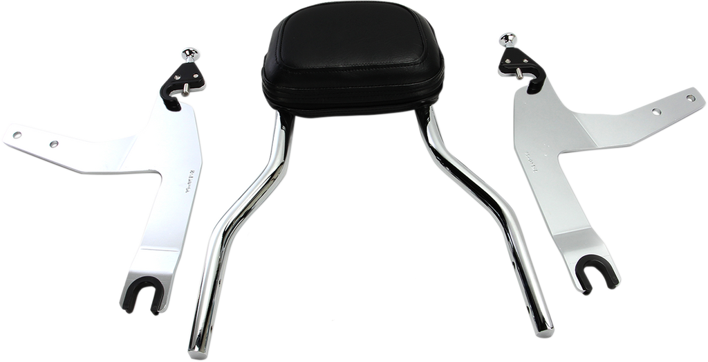 COBRA Backrest Kit - 14" - Chrome - Softail 602-2002 — image 1