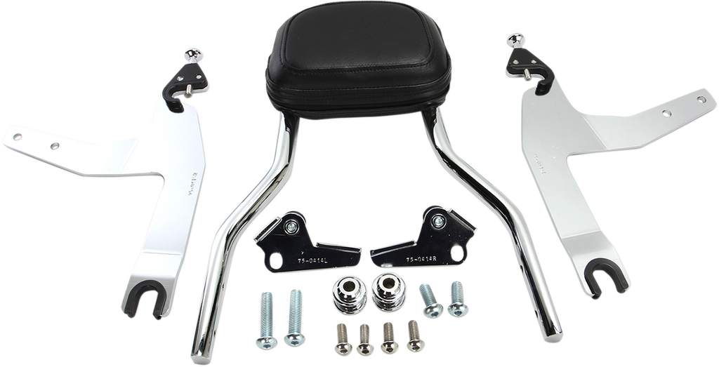 COBRA Backrest Kit - 14" - Chrome - Softail 602-2002 — image 3