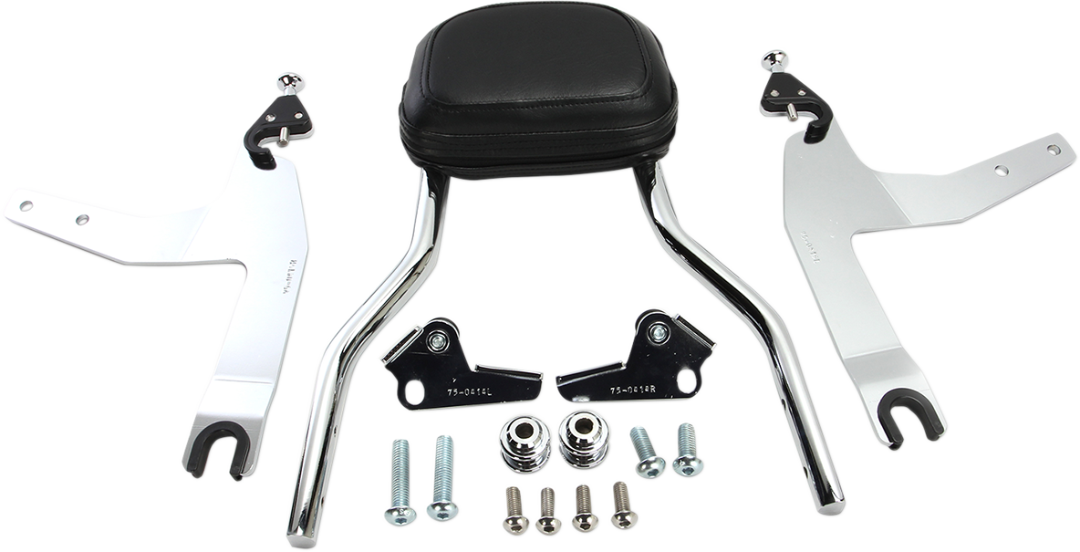 COBRA Backrest Kit - 14" - Chrome - Softail 602-2002 — image 3