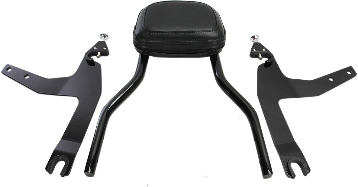 COBRA Backrest Kit - 14" - Black - Softail 602-2002B — image 1