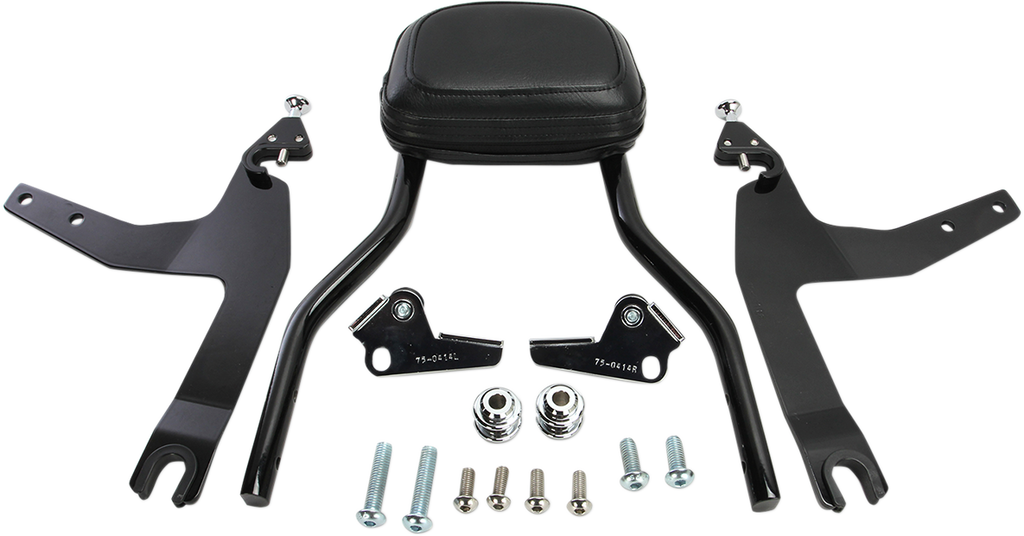 COBRA Backrest Kit - 14" - Black - Softail 602-2002B — image 2