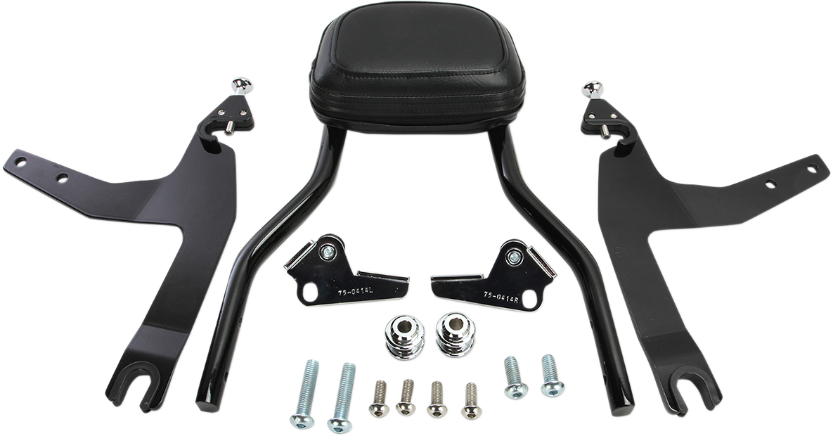 COBRA Backrest Kit - 14" - Black - Softail 602-2002B — image 2