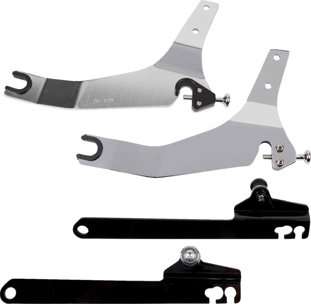 COBRA Backrest Kit - 14" - Chrome - Dyna 602-2004 — image 3