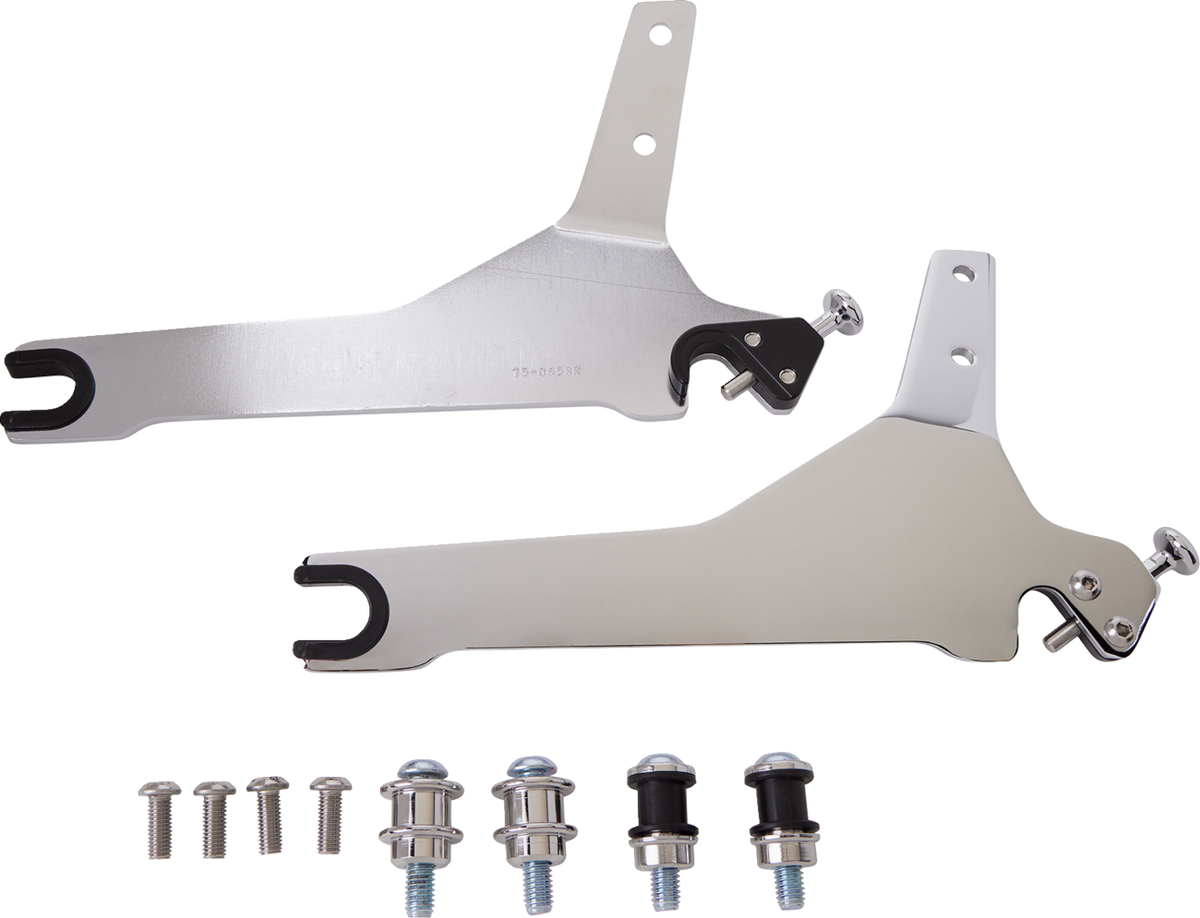 COBRA Backrest Kit - 14" - Chrome - Softail 602-2007 — image 2