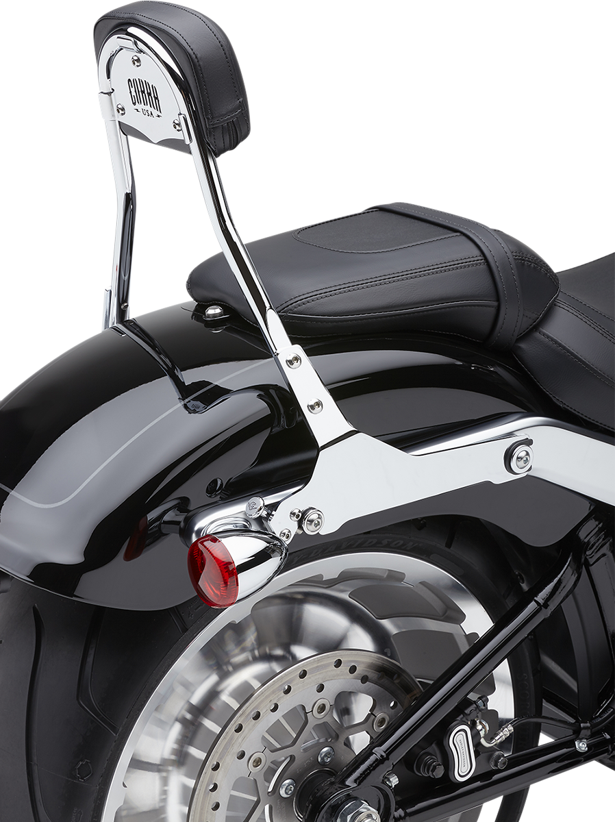 COBRA Backrest Kit - 14" - Chrome - Softail 602-2007 — image 3