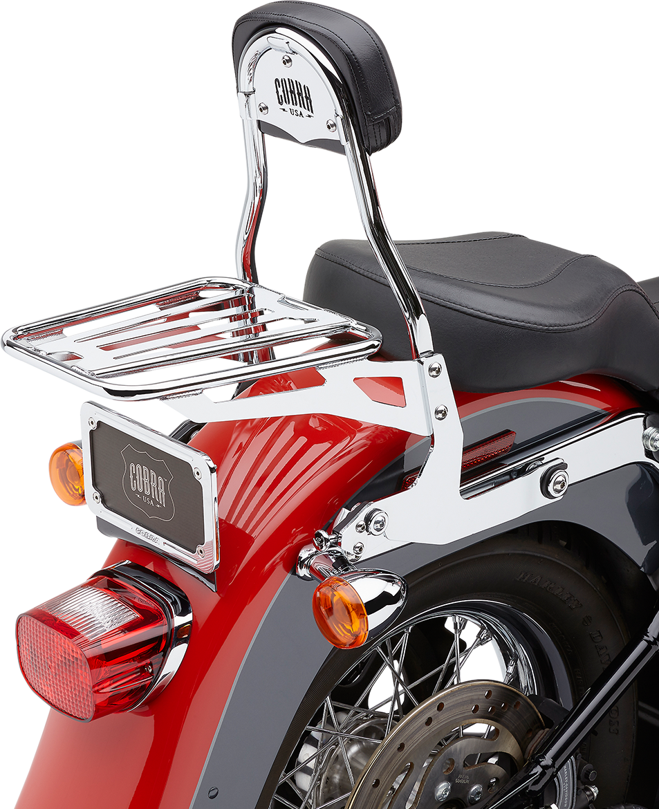 COBRA Backrest Kit - 11" - Chrome - Dyna 602-2024 — image 4