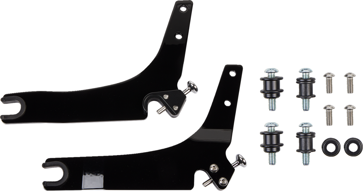 COBRA Backrest Kit - 14" - Chrome - Softail 602-2041 — image 2