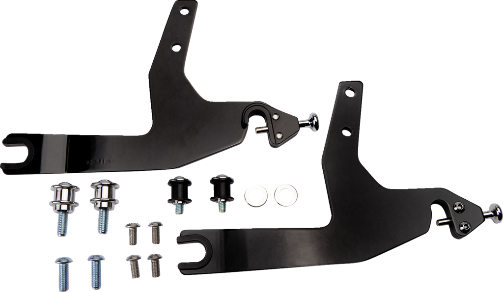 COBRA Backrest Kit - 14" - Black - Softail 602-2041B — image 2