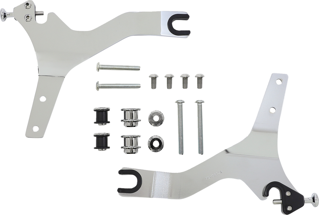 COBRA Backrest Kit - 14" - Chrome - Sportster 602-2045 — image 3