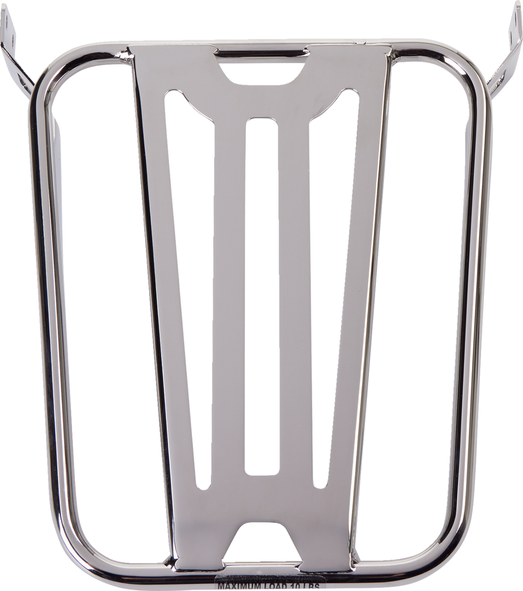 COBRA Sissy Bar Luggage Rack - Chrome - Tubular 602-3501 — image 1