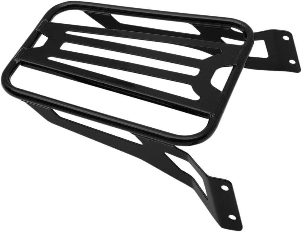 COBRA Sissy Bar Luggage Rack - Black - Tubular 602-3501B — image 1