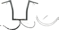 FAT BAGGERS INC. EZ Install Wired 1-1/2" Flat Top Handlebar Kit - 16" - Chrome 602316 — image 1