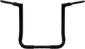 FAT BAGGERS INC. 1-1/2" EZ Install Flat Top Handlebar - 16" - Black 605016-B — image 1
