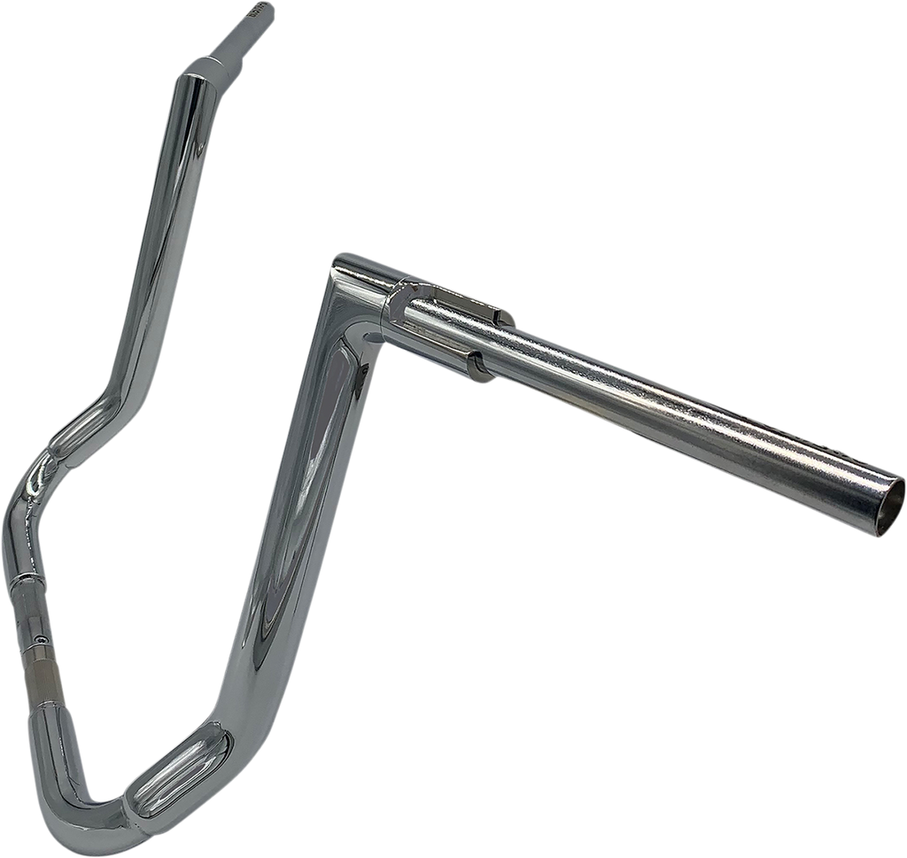 FAT BAGGERS INC. 1-1/2" EZ Install Flat Top Handlebar - 16" - Chrome 605016 — image 2