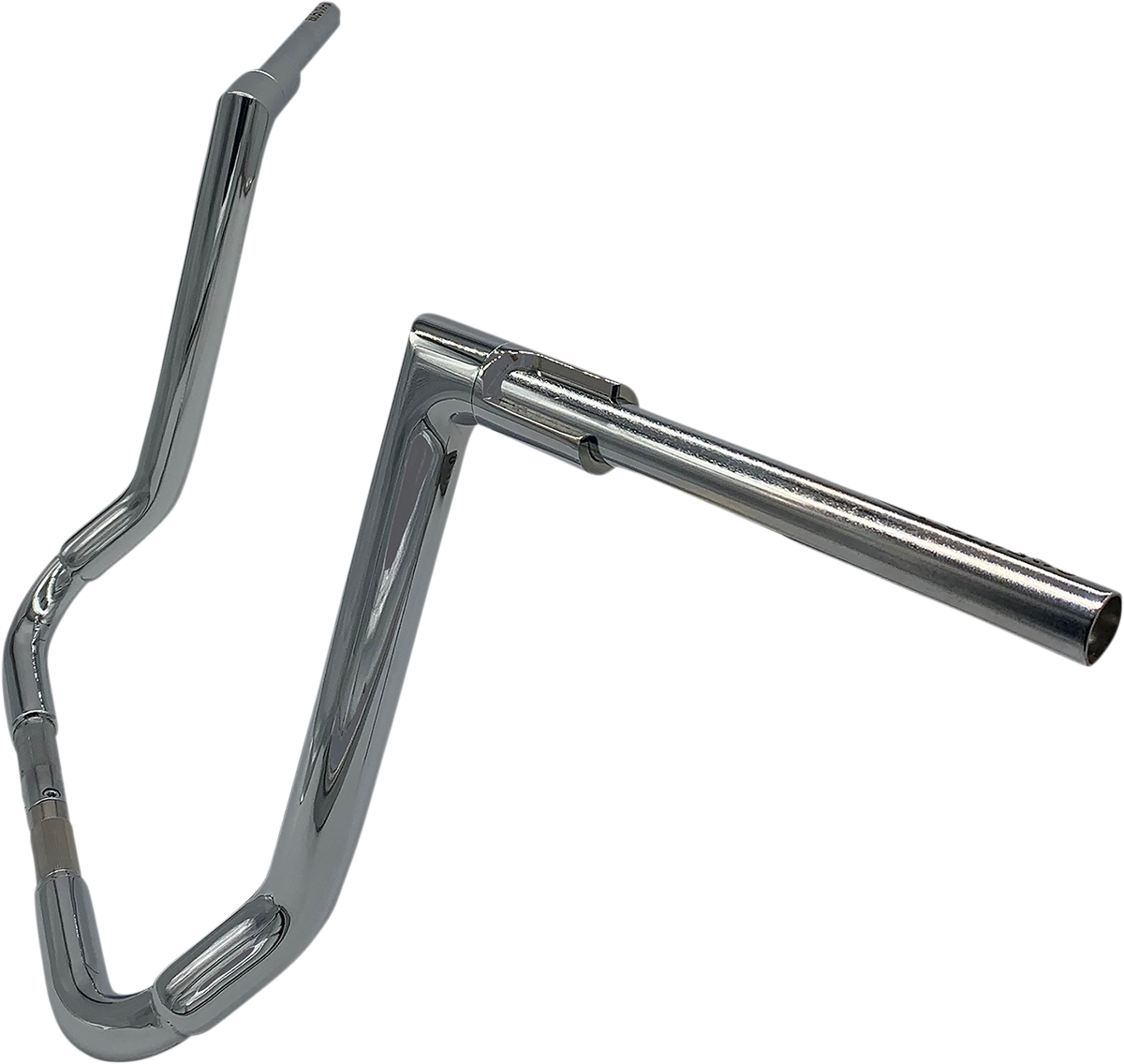 FAT BAGGERS INC. 1-1/2" EZ Install Flat Top Handlebar - 16" - Chrome 605016 — image 2