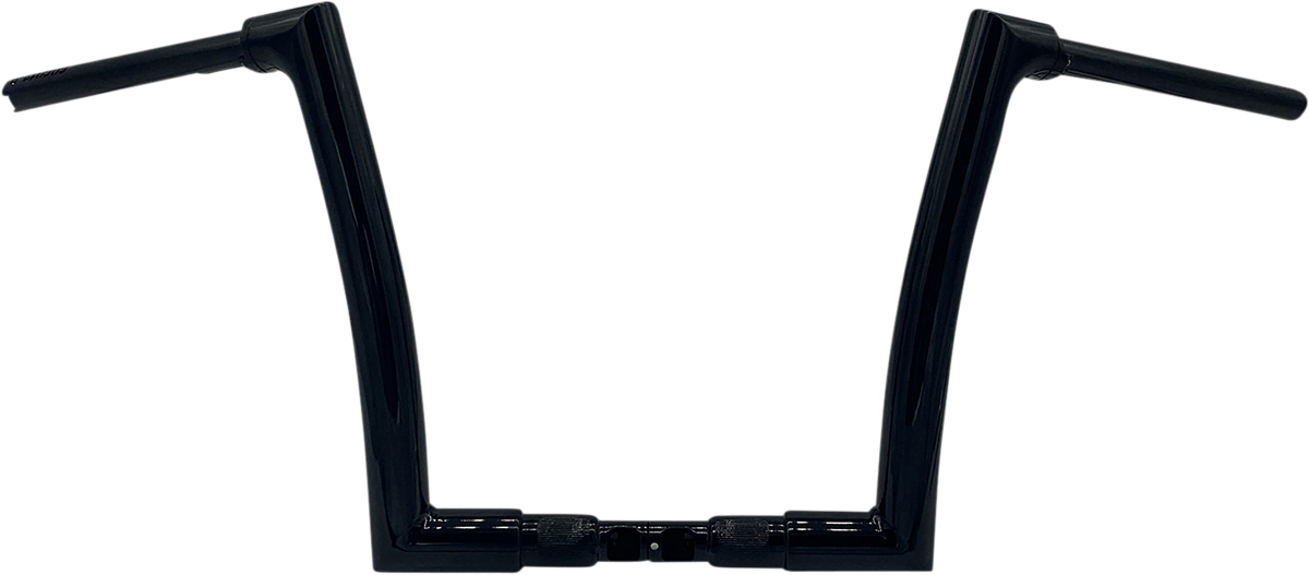 FAT BAGGERS INC. 1-1/2" EZ Install Flat Top Handlebar - 12" - Black 606012-B — image 1