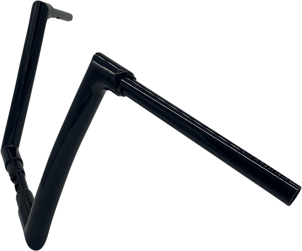 FAT BAGGERS INC. 1-1/2" EZ Install Flat Top Handlebar - 12" - Black 606012-B — image 2