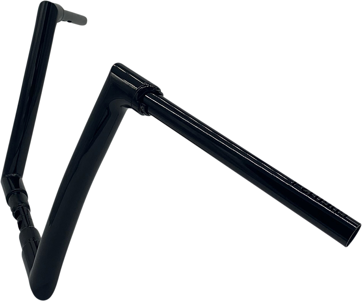 FAT BAGGERS INC. 1-1/2" EZ Install Flat Top Handlebar - 12" - Black 606012-B — image 2
