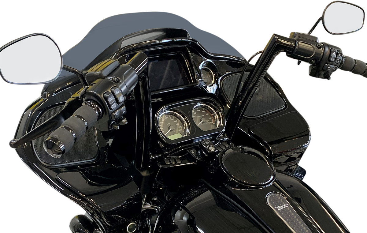 FAT BAGGERS INC. 1-1/2" EZ Install Flat Top Handlebar - 12" - Black 606012-B — image 3