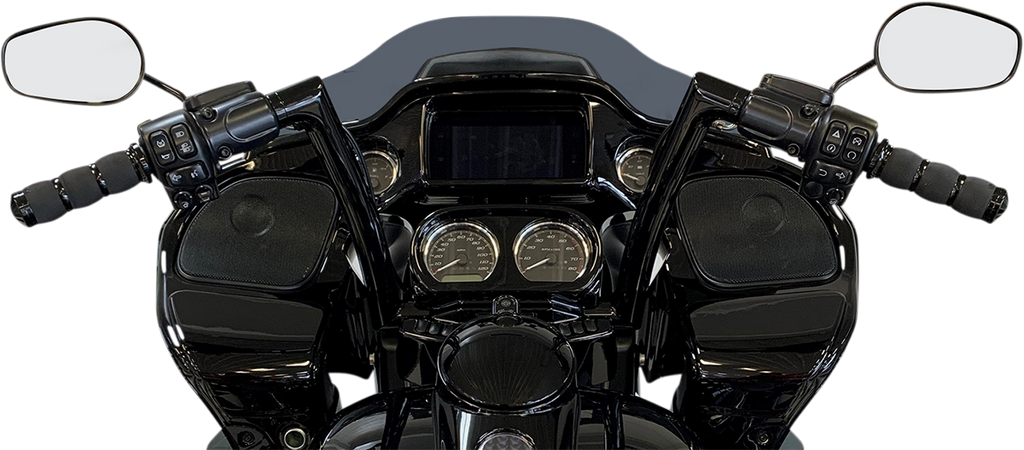 FAT BAGGERS INC. 1-1/2" EZ Install Flat Top Handlebar - 12" - Black 606012-B — image 4