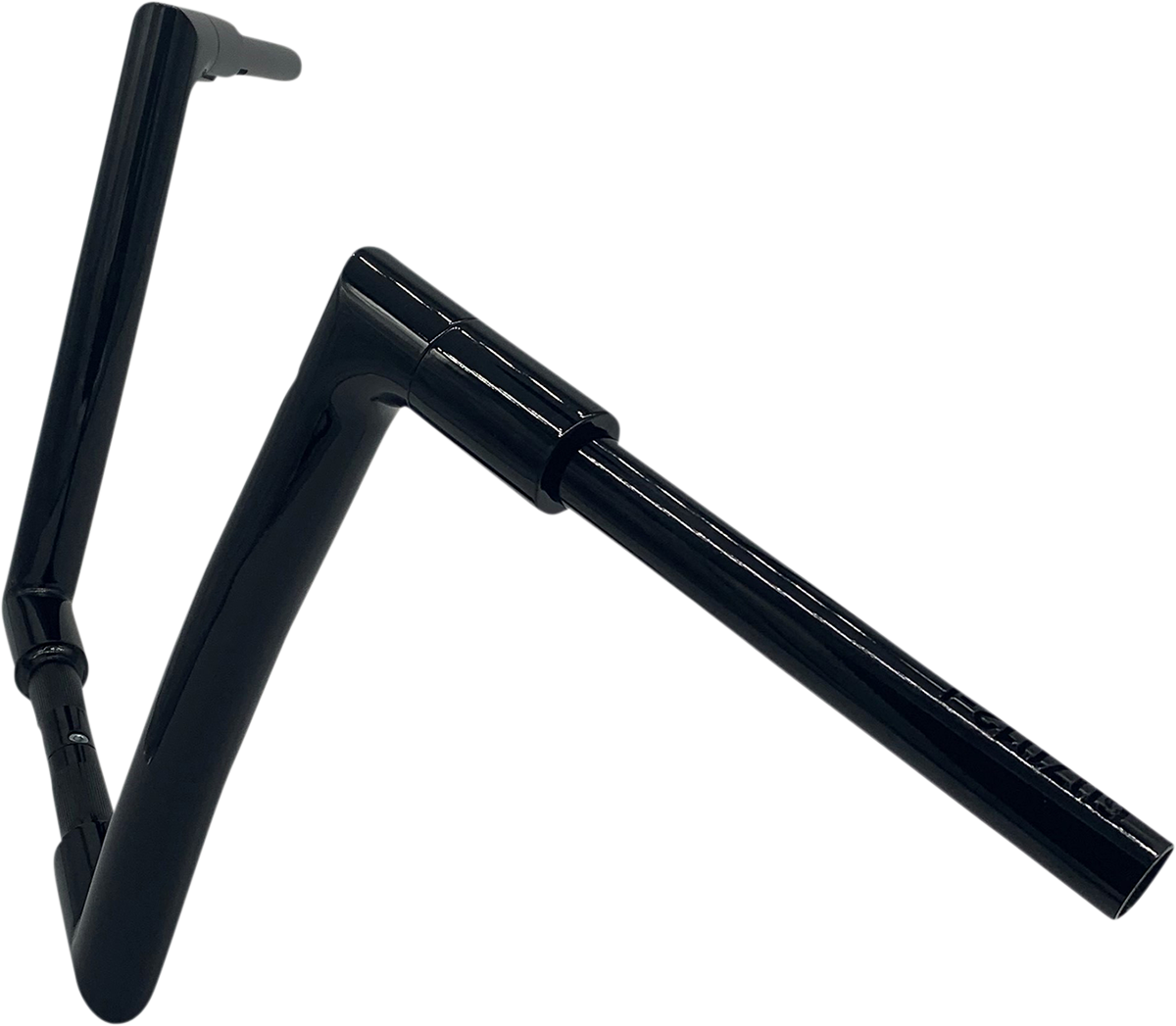 FAT BAGGERS INC. 1-1/2" EZ Install Flat Top Handlebar - 12" - Black 607012-B — image 2
