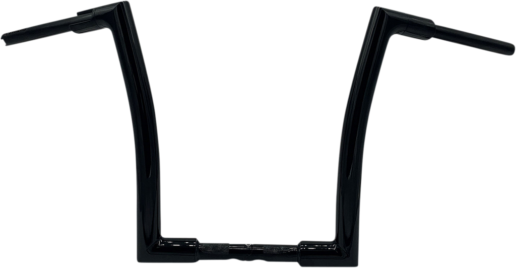 FAT BAGGERS INC. 1-1/2" EZ Install Flat Top Handlebar - 14" - Black 607014-B — image 1
