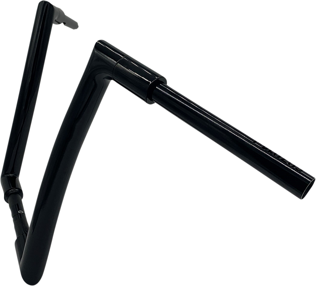 FAT BAGGERS INC. 1-1/2" EZ Install Flat Top Handlebar - 14" - Black 607014-B — image 2