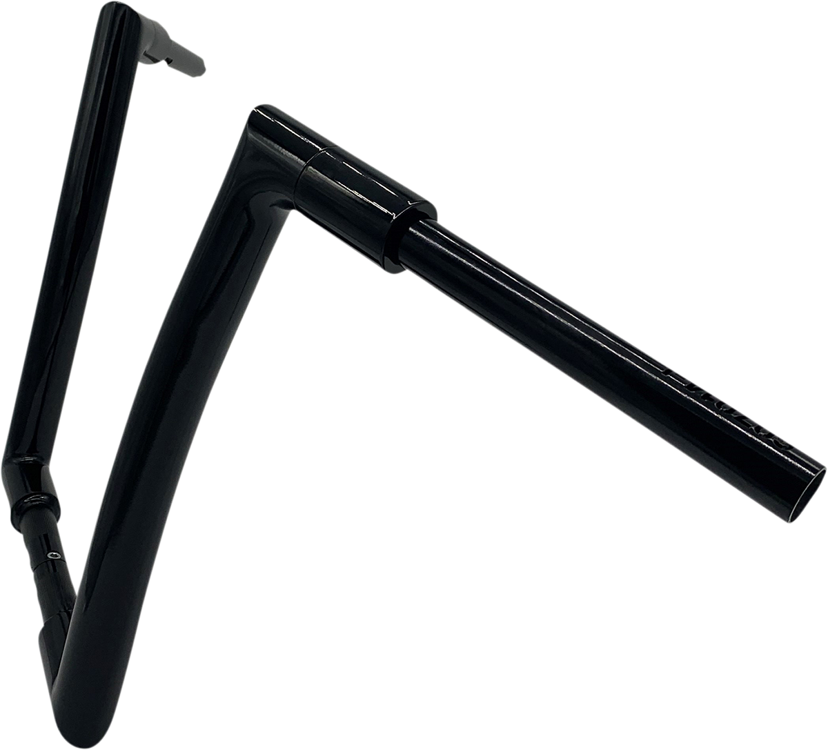 FAT BAGGERS INC. 1-1/2" EZ Install Flat Top Handlebar - 14" - Black 607014-B — image 2