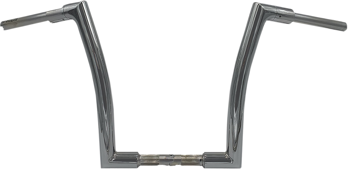 FAT BAGGERS INC. 1-1/2" EZ Install Flat Top Handlebar - 14" - Chrome 607014 — image 1