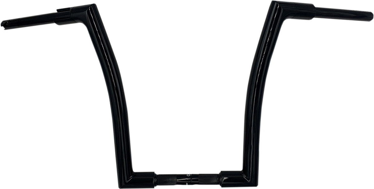 FAT BAGGERS INC. 1-1/2" EZ Install Flat Top Handlebar - 16" - Black 607016-B — image 1