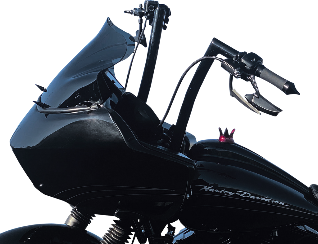 FAT BAGGERS INC. 1-1/2" EZ Install Flat Top Handlebar - 16" - Black 607016-B — image 3