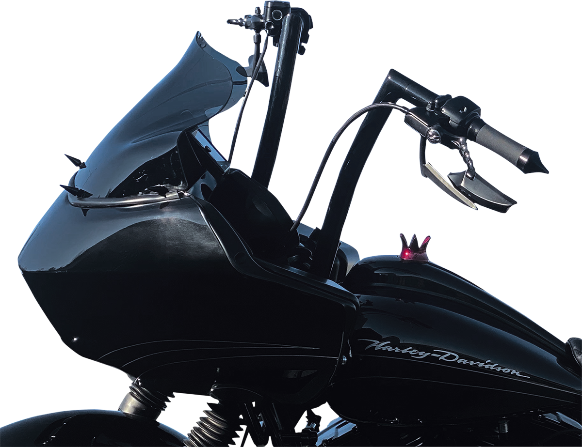 FAT BAGGERS INC. 1-1/2" EZ Install Flat Top Handlebar - 16" - Black 607016-B — image 3