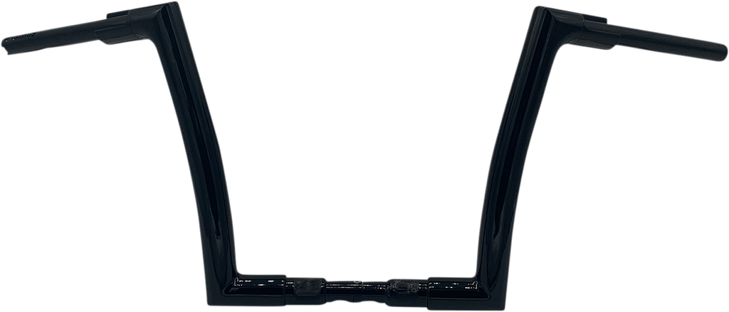 FAT BAGGERS INC. 1-1/2" EZ Install Flat Top Handlebar - 12" - Black 608012-B — image 1