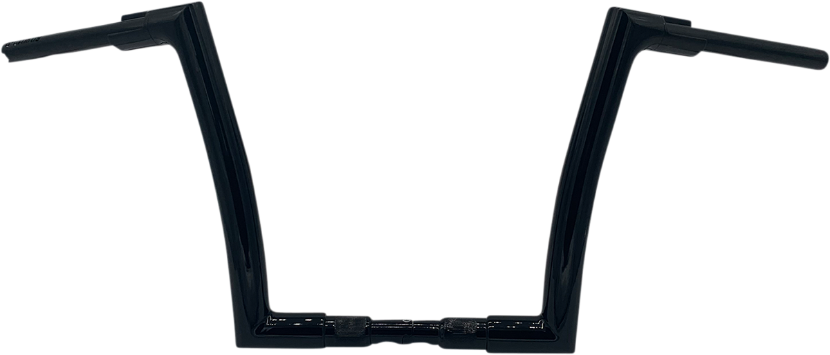 FAT BAGGERS INC. 1-1/2" EZ Install Flat Top Handlebar - 12" - Black 608012-B — image 1
