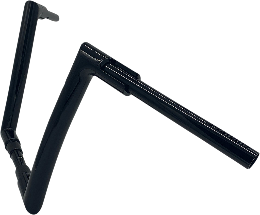 FAT BAGGERS INC. 1-1/2" EZ Install Flat Top Handlebar - 12" - Black 608012-B — image 2