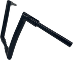 FAT BAGGERS INC. 1-1/2" EZ Install Flat Top Handlebar - 12" - Black 608012-B — image 2