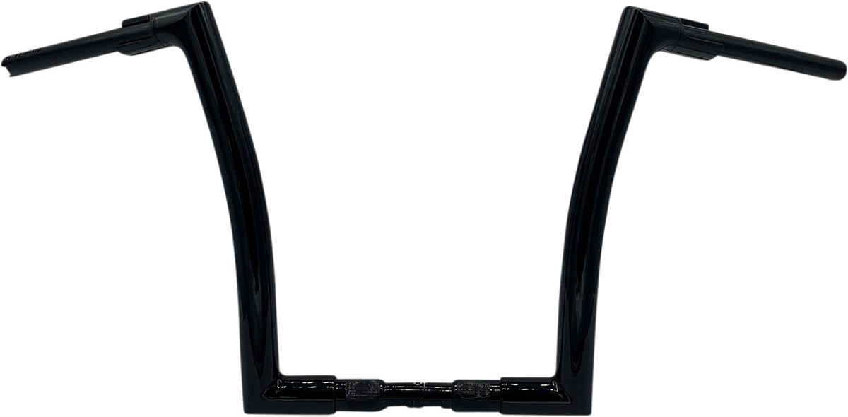 FAT BAGGERS INC. 1-1/2" EZ Install Flat Top Handlebar - 14" - Black 608014-B — image 1